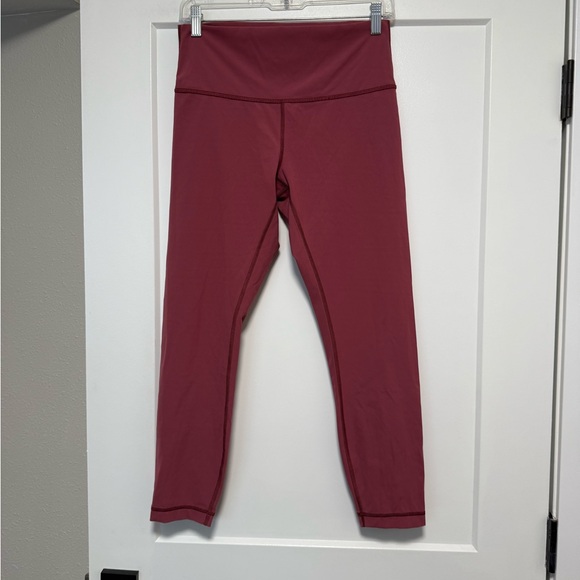 Lululemon Wunder Under High-Rise 7/8 Tight *Full-On Luxtreme 25" Size 10 - Picture 3 of 6